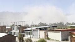 Peru earthquake damages buildings and causes power cuts