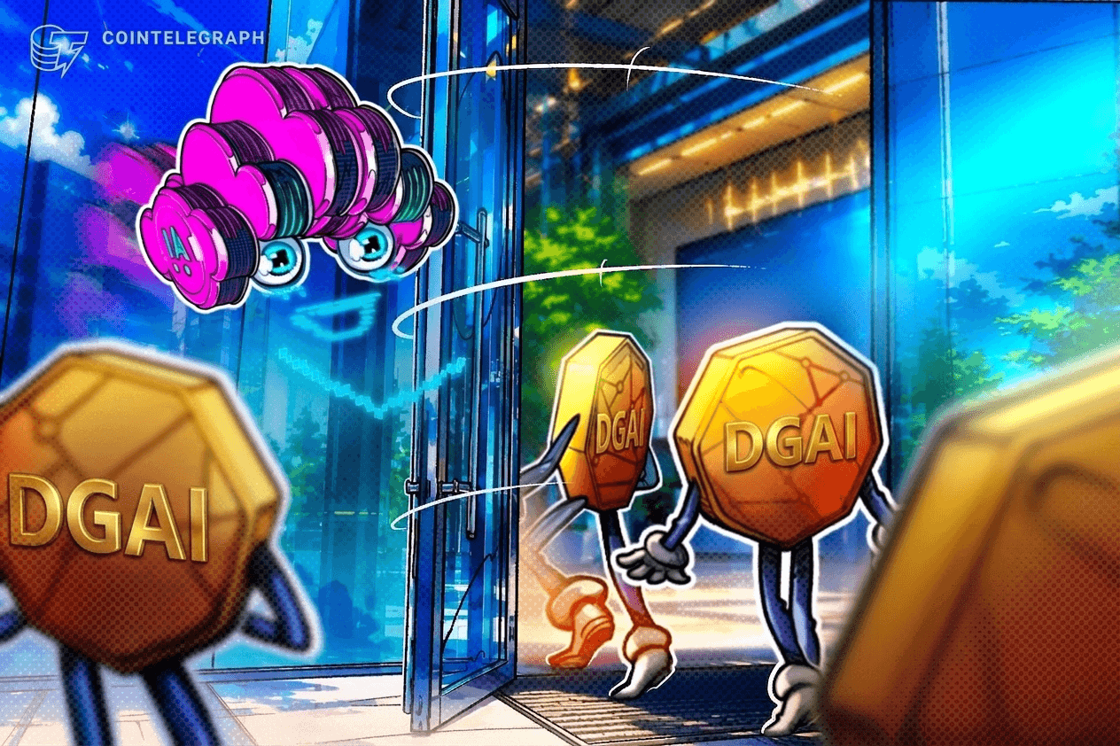 DGrid AI token jumps 93% after launch as decentralized AI network goes live